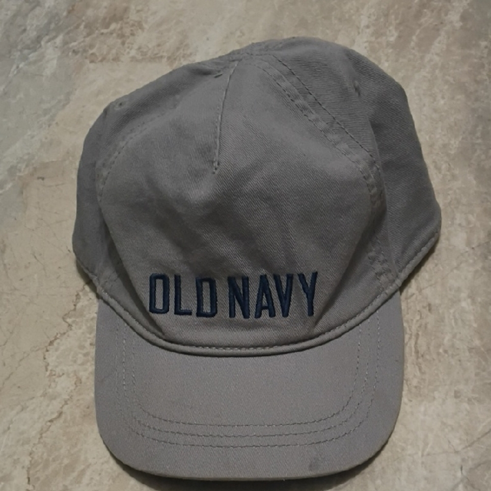 Old Navy Blue Logo Gray Cap
